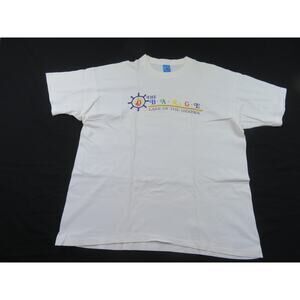 The Barge Lake of the Ozarks T-Shirt White Sz 2XL 1990s